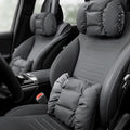 Neck Pillow Automotive Seat Cushions for Honda CR-V 6th/VI V IV III II I RW/RT/RM/RE/RD/Hybrid 2015-2025, Relieving Neck Stiffness Sciatica Relief Car Headrest Lumbar Pillow,Black
