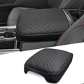 Center Console Cover for Ford F250/F350/F450/F550 2023 2024 2025 2026 Super Duty Bucket Seats, Middle Console Armrest Cover for Ford Super Duty Interior Accessories (Bucket Seat Only)