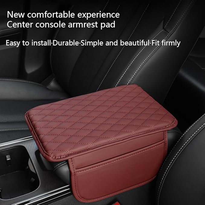 Cover Center Console for VW Touareg I (Typ 7L) 2002 2003 2004 2005 2006 2007 2008 2009 2010, Console Cover Protective Car Center Console Cushion Pad Anti-Scratch Car Accessories