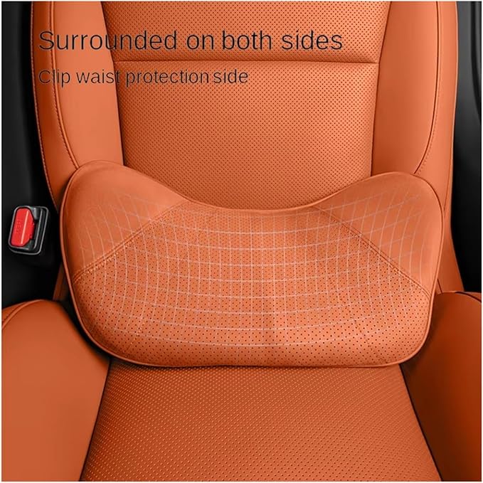Car Lumbar Support Cushion Compatible For Lixiang L6/l7/l8/l9 Breathable Seat Back Cushion Memory Foam Waist Pillow Interior Accessories(YKB)