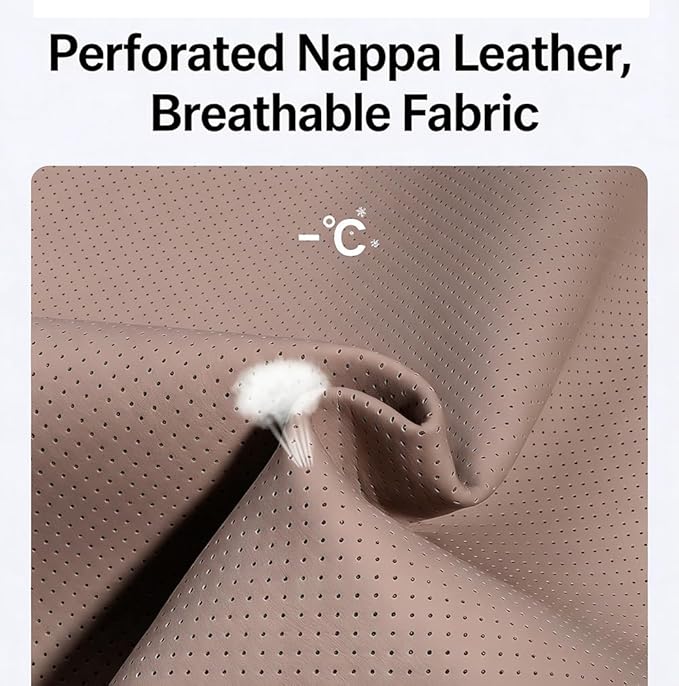 Car Neck Pillow & Lumbar Support for Mazda MX-5 Miata 2019-2023 Ergonomic Breathable Mesh Auto Seat Back Cushion Headrest,Black-Lumbar Support