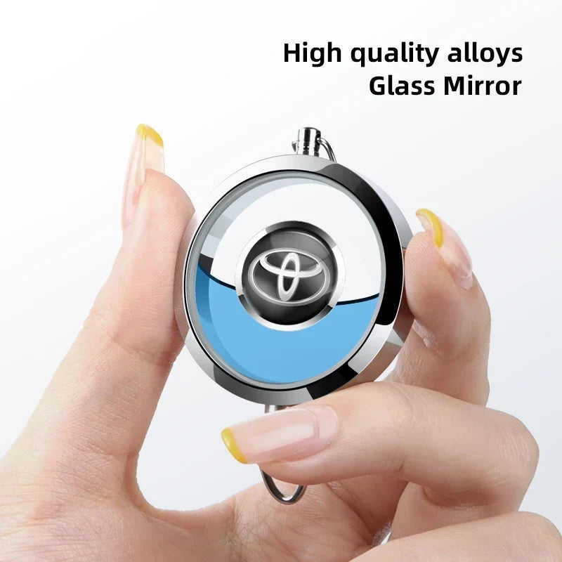 Toyota & GR Metal Lace Car Perfume Pendant Air Freshener