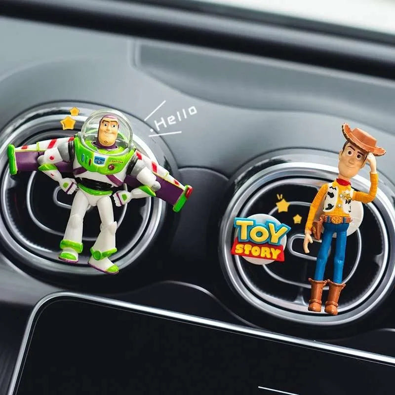Anime Car Air Freshener Vent Clip with Aromatherapy Diffuser