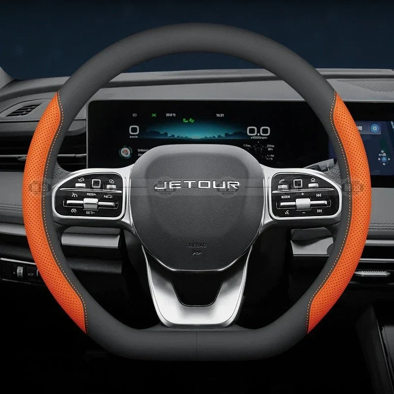 Jetour Nappa Leather Steering Wheel Cover