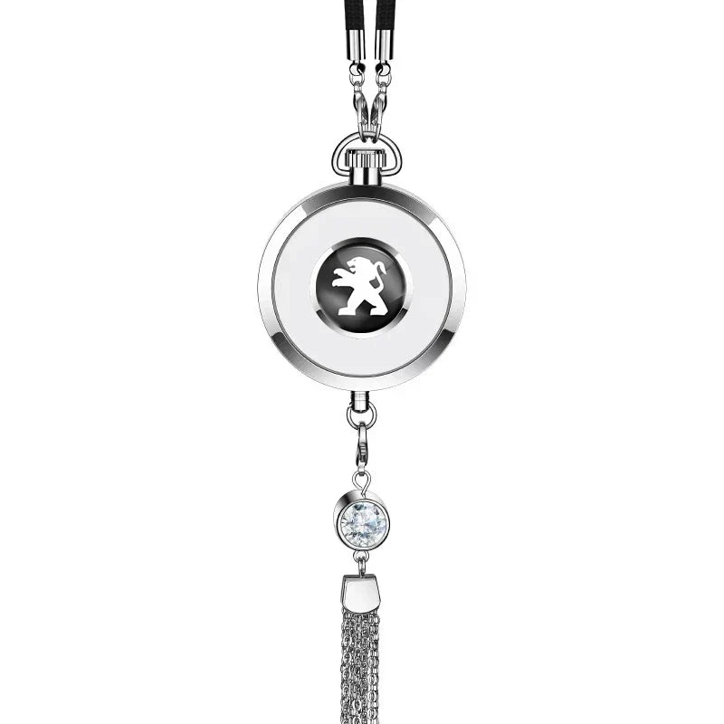 Peugeot Metal Lace Car Air Freshener Hanging Pendant