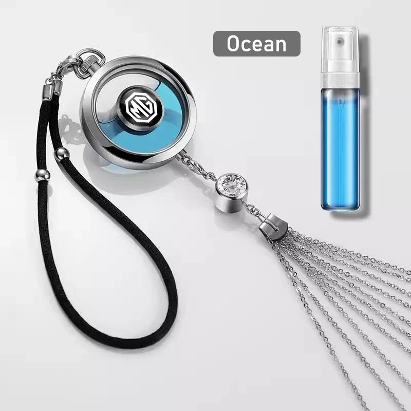 MG Metal Lace Car Air Freshener Pendant