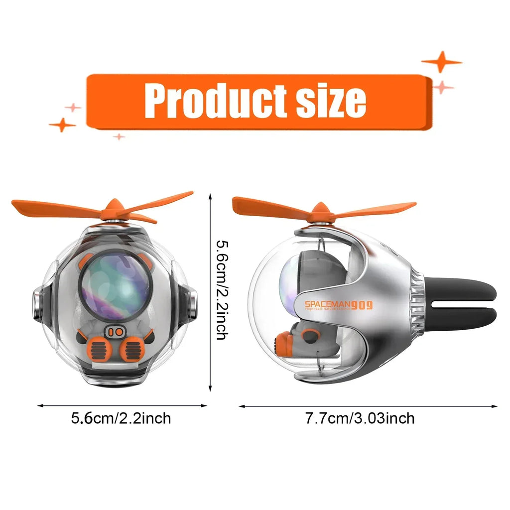 Helicopter Propeller Car Air Freshener Vent Clip Diffuser