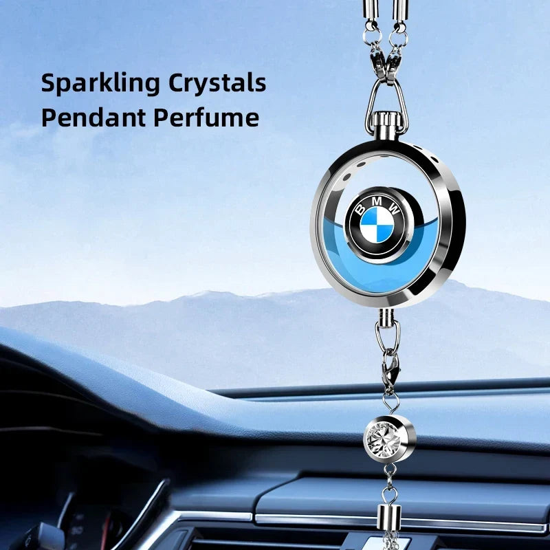 BMW Car Perfume Pendant Metal Lace Air Freshener