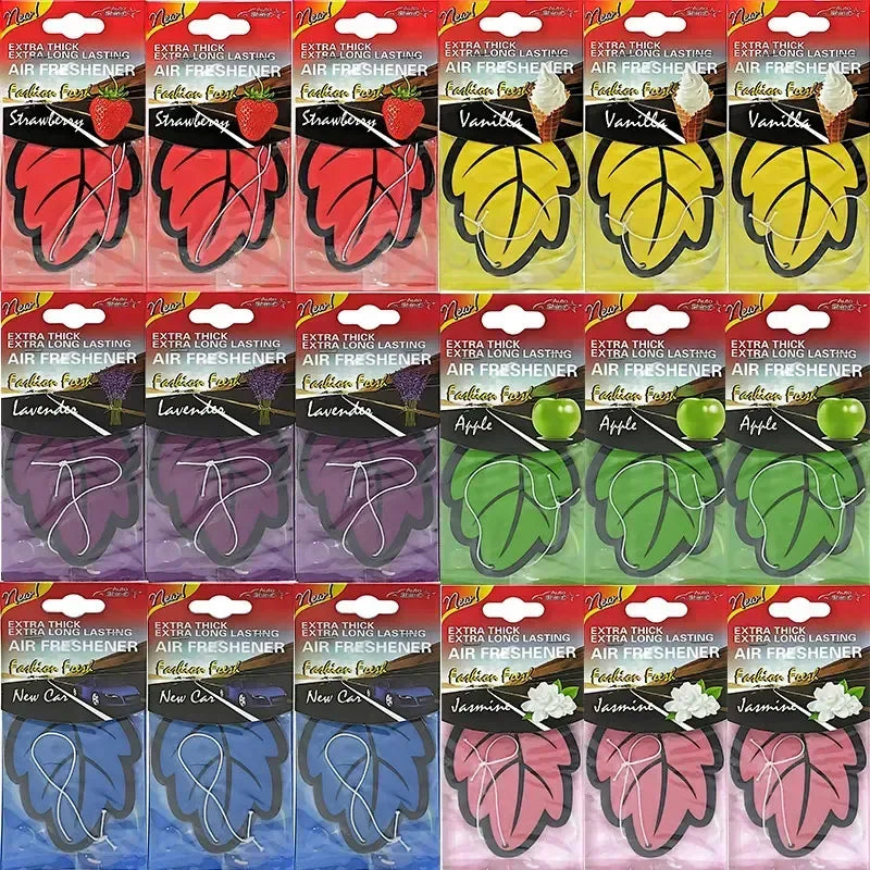 Leaf Shape Hanging Car Air Freshener
