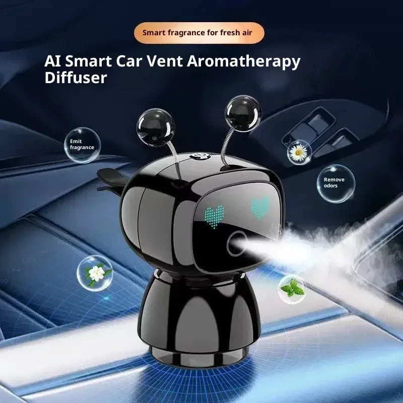 AutoTech Robot Car Aromatherapy Diffuser - LED Air Freshener