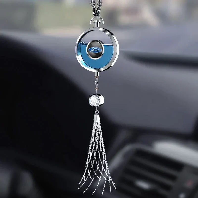 Ford Metal Lace Car Air Freshener Pendant