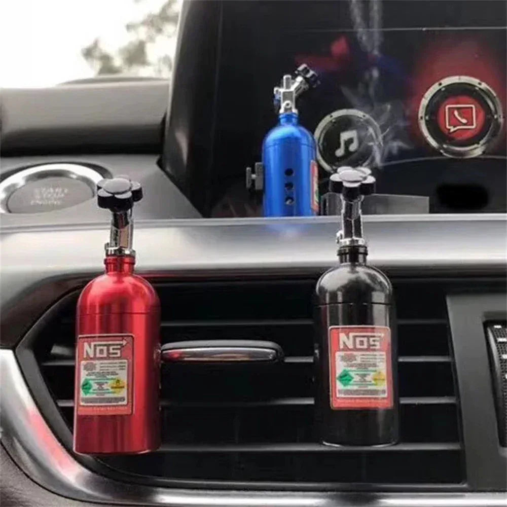 Turbo Car Air Freshener Aluminum Vent Clip Diffuser