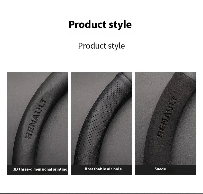 Renault Carbon Fiber Steering Wheel Cover
