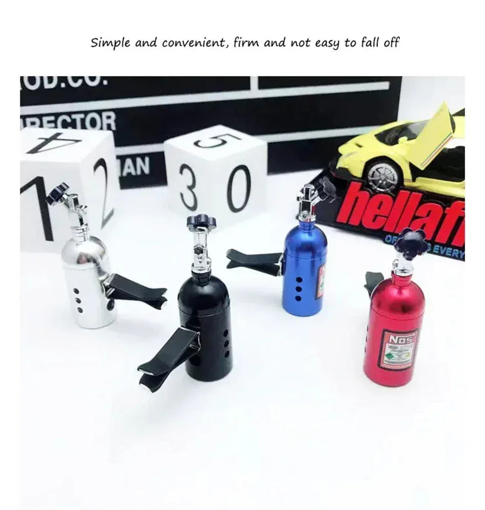 Turbo Car Air Freshener Aluminum Vent Clip Diffuser