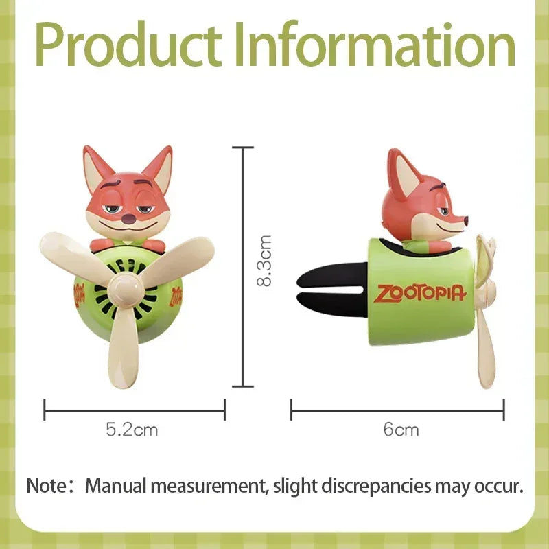 Zootopia Nick & Judy Car Air Freshener