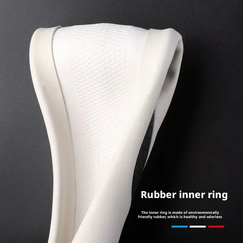 Lincoln Carbon Fiber Leather Steering Wheel Cover