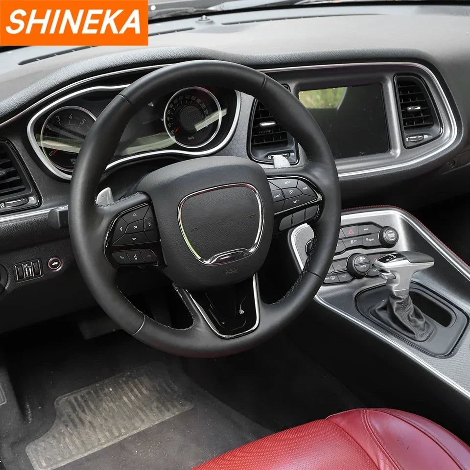 Dodge Carbon Fibre Steering Wheel Trim
