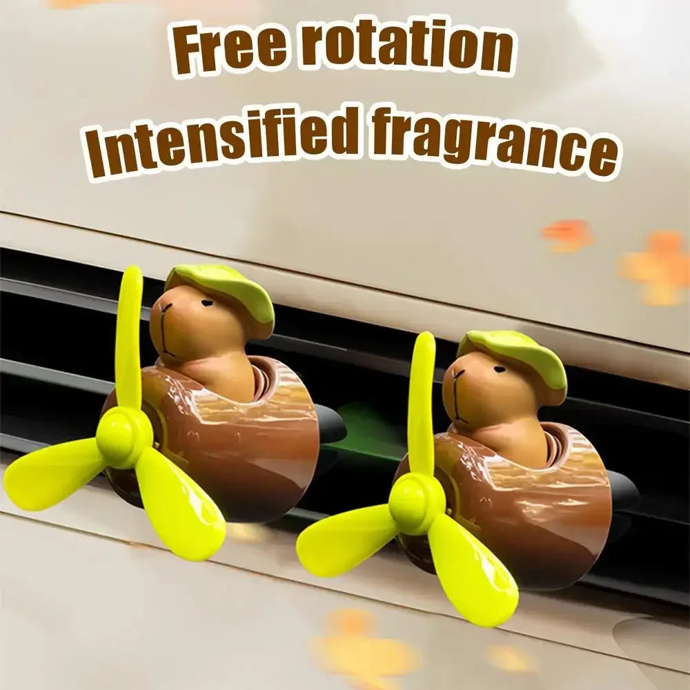 AutoScent Capybara Pilot Car Vent Aromatherapy Diffuser