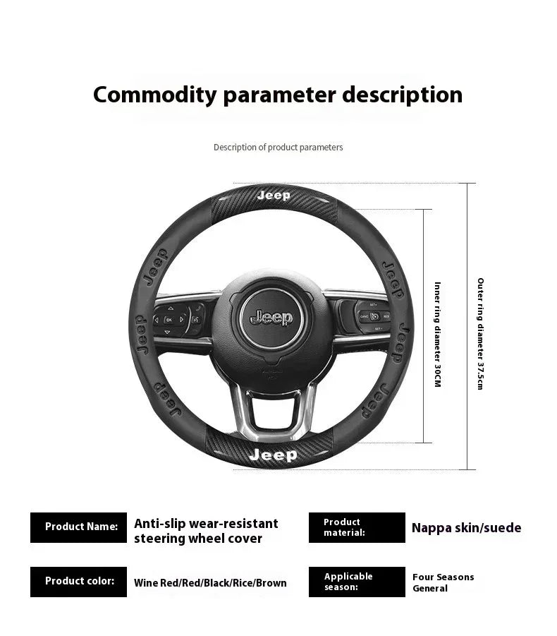 Jeep Wrangler Car Steering Wheel Cover