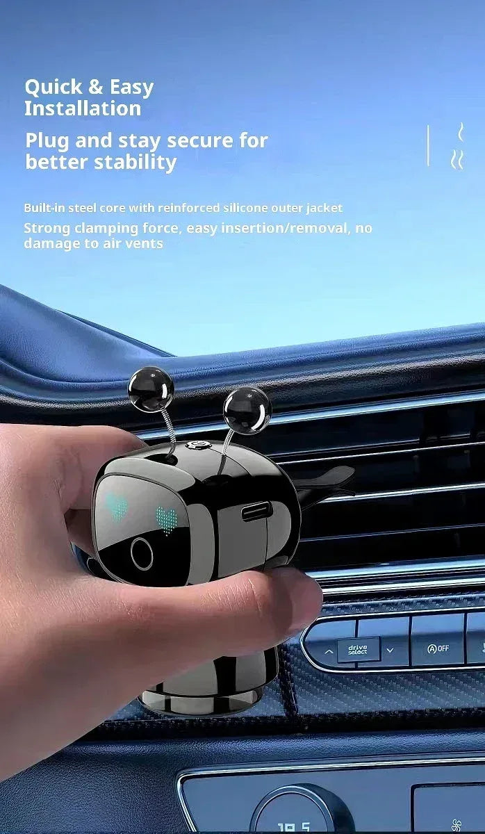 AutoTech Robot Car Aromatherapy Diffuser - LED Air Freshener