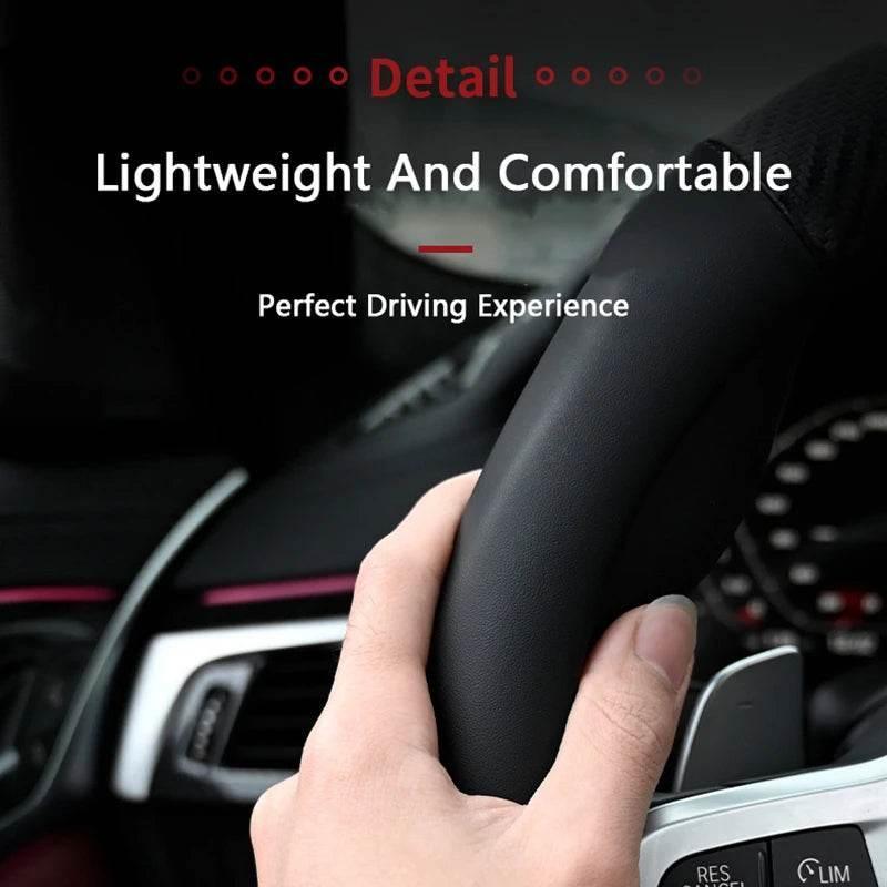 Mazda Carbon Fiber & Leather Steering Wheel Cover