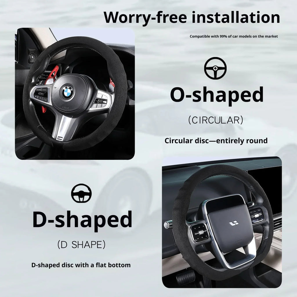 Genesis Ultrasuede Steering Wheel Cover