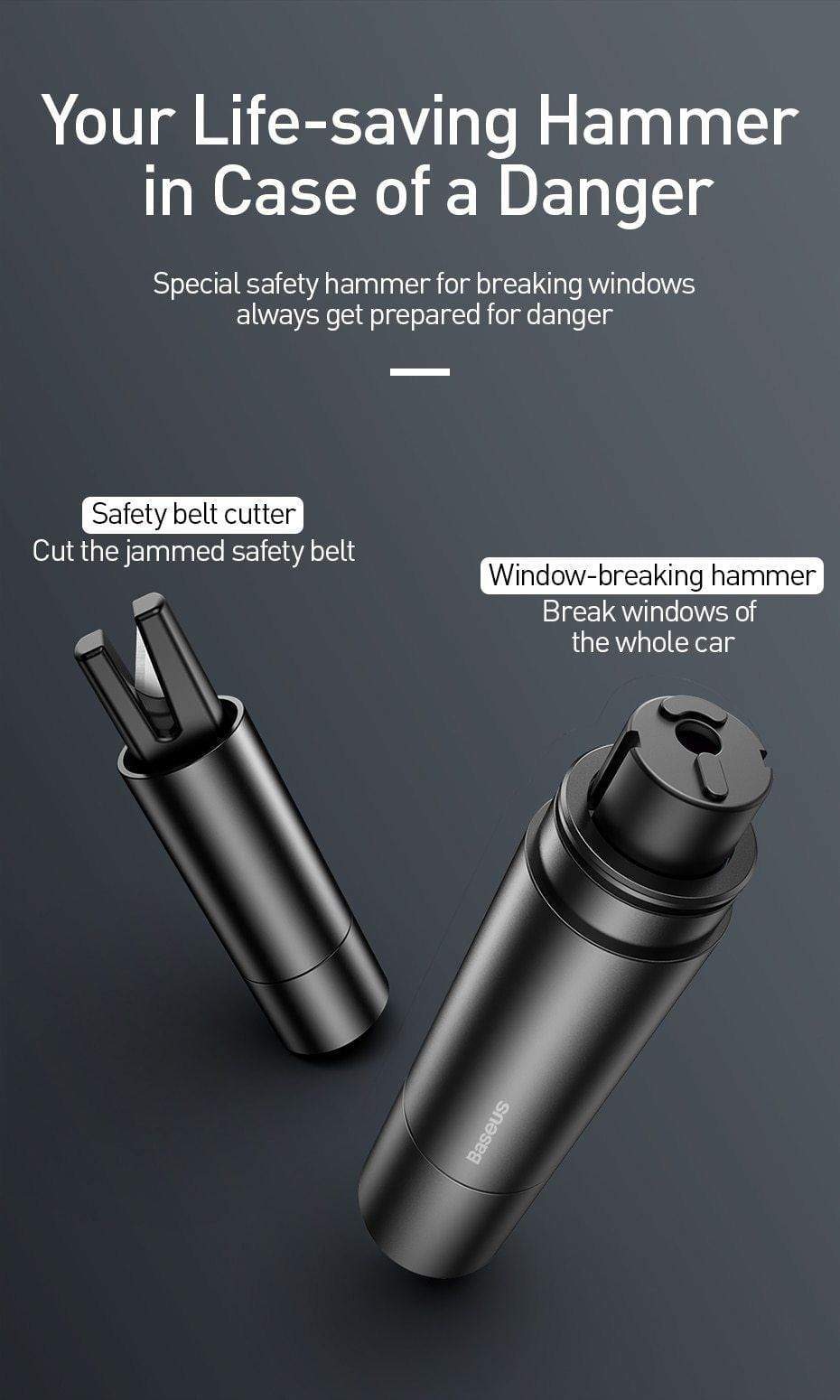 Auto Emergency Glass Window Breaker Emergency Tool