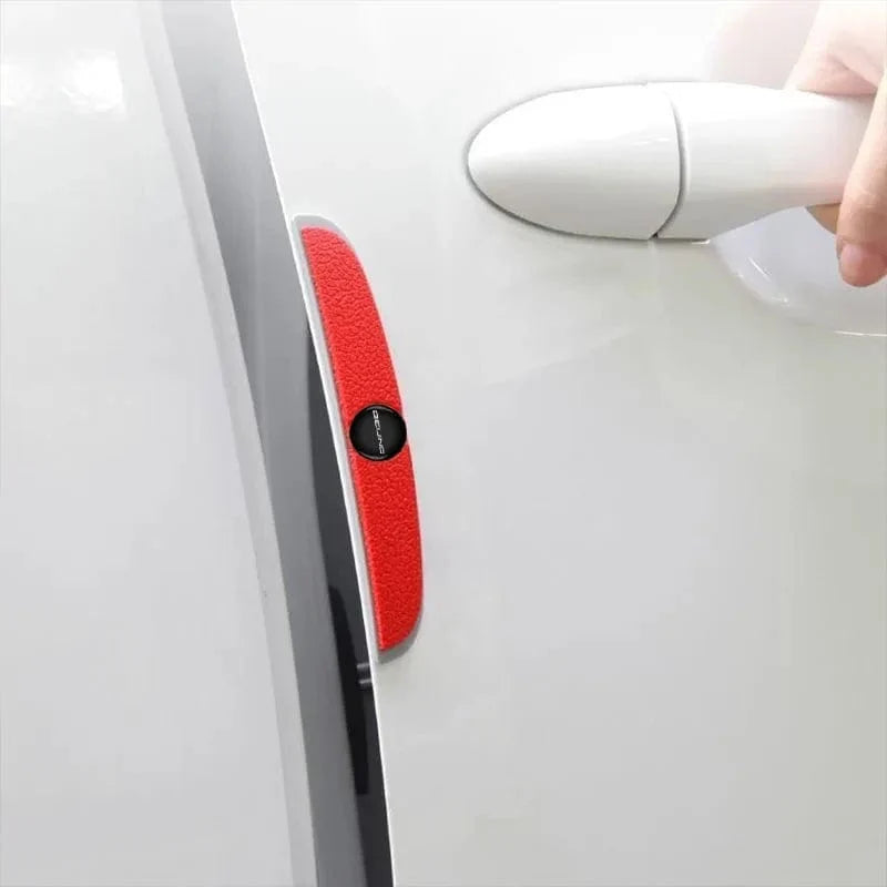 Car Side Door Edge Guards Protector, Scratch Guard for Car, Sedans, Truck, SUV (Rubber, 4 Pieces)