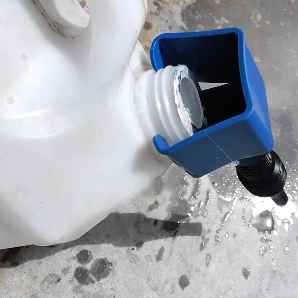 Auto Oil Fuel Funnel with Retractable Flexible Tube for Cars, Motorcycles