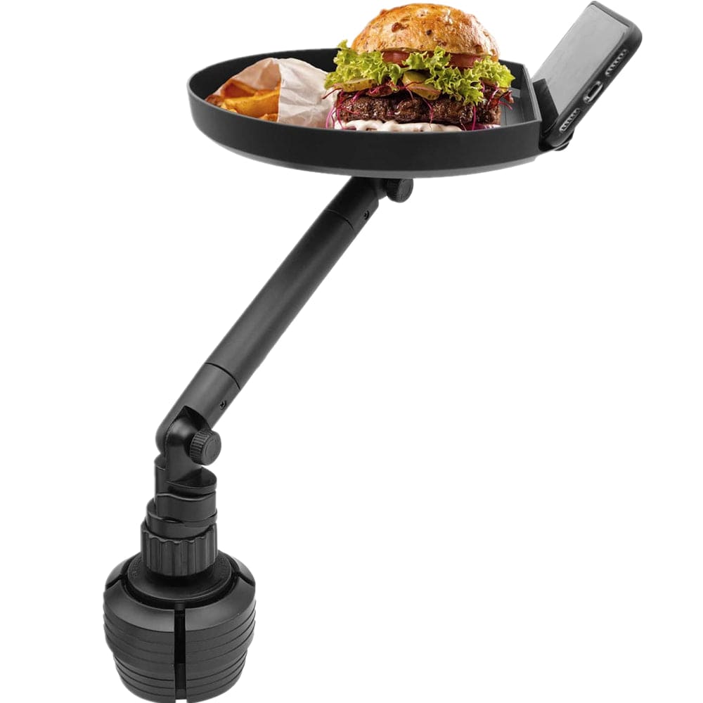 Adjustable Rotating Car Food Tray and Phone Holder
