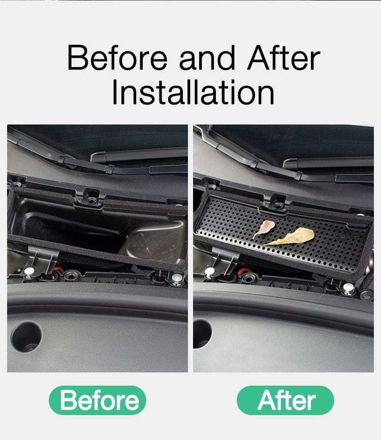 Tesla Model 3 Car Intake Air Flow Vent HEPA Filter